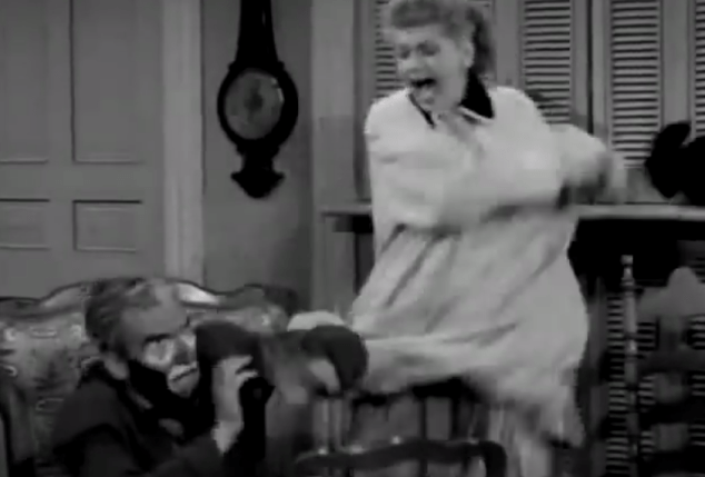 First time Lucy's put her purse to good use all season.