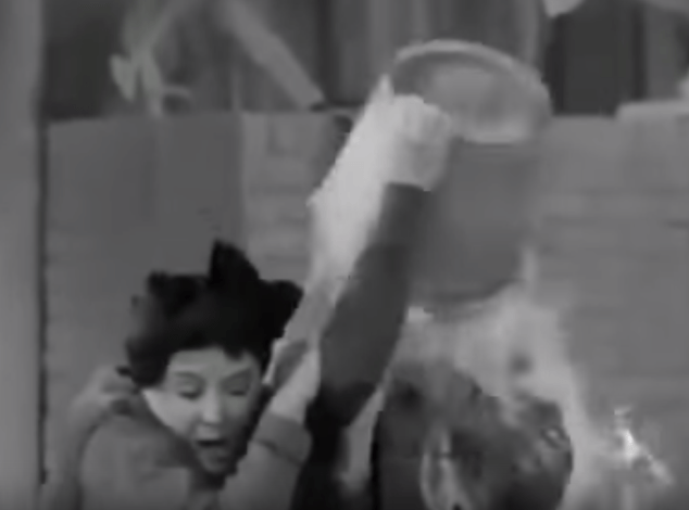 Pour Lucy. (Do you guys get it???)