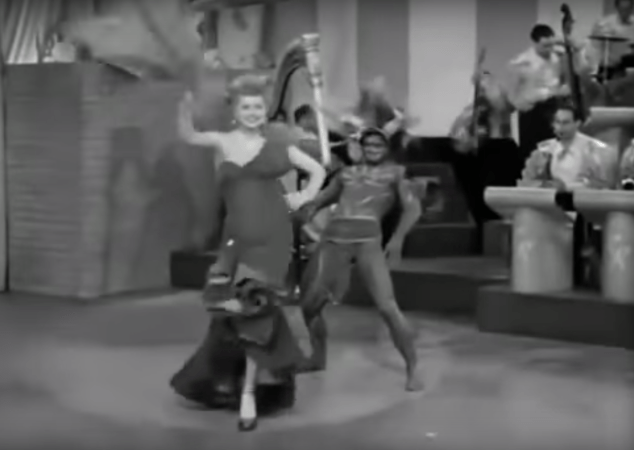 As a white woman I’m offended. I mean, they’re completely blocking Nancy the Harpist from view.