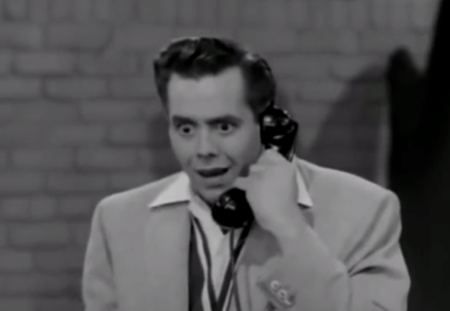 Ricky’s “O” face looks like Roger Rabbit.