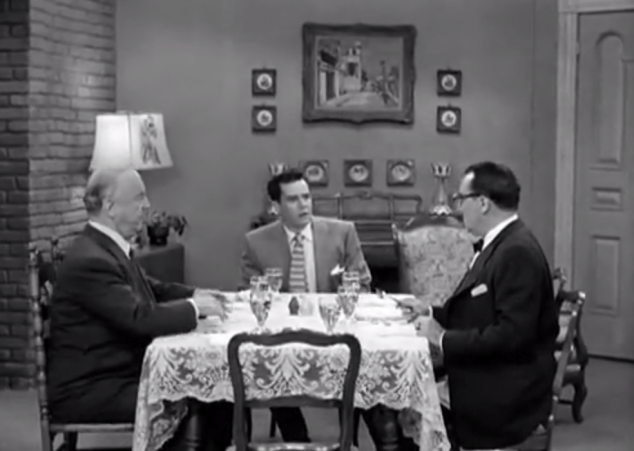 Kids, what we have here is called collective bargaining. These men can either learn how to boil an egg, or they can treat their servant-wives with some respect. There is no option 3. 