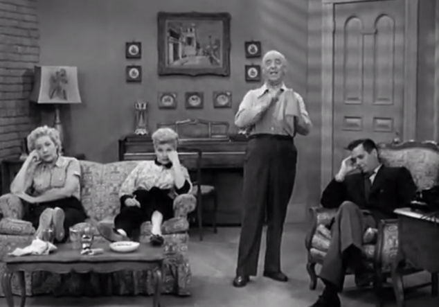 I Love Lucy S02 E04 Ricky bores the gang with magic
