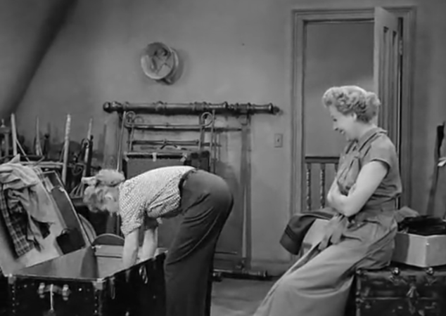 I Love Lucy S02 E02 Ethel and Lucy in Attic