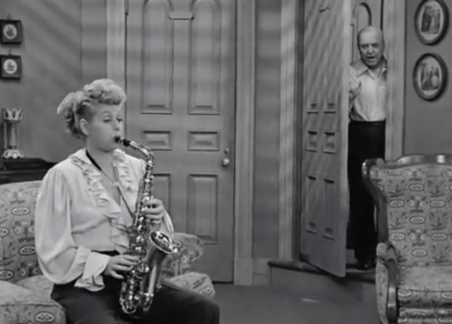 I Love Lucy S02 E02 Lucy Plays Saxophone