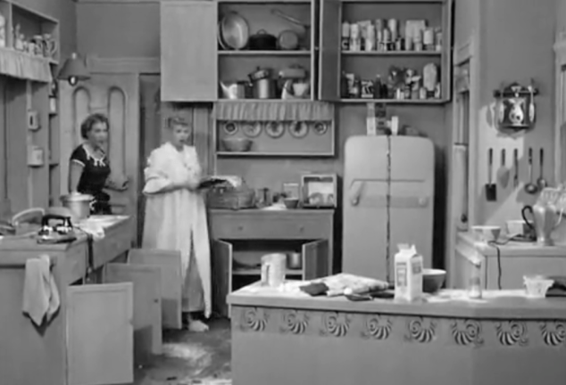 I Love Lucy S02 E11 Kitchen is Messy