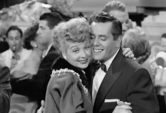 I Love Lucy S02 E11 Ricky and Lucy dance happy
