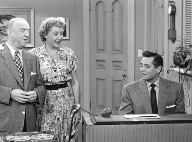 I Love Lucy S02 E17 Ricky at piano with Fred and Ethel
