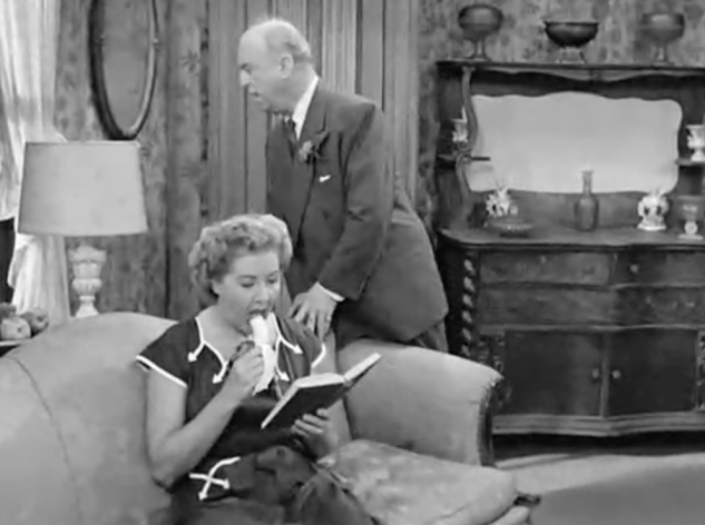 I Love Lucy S2 E20 Ethel with banana